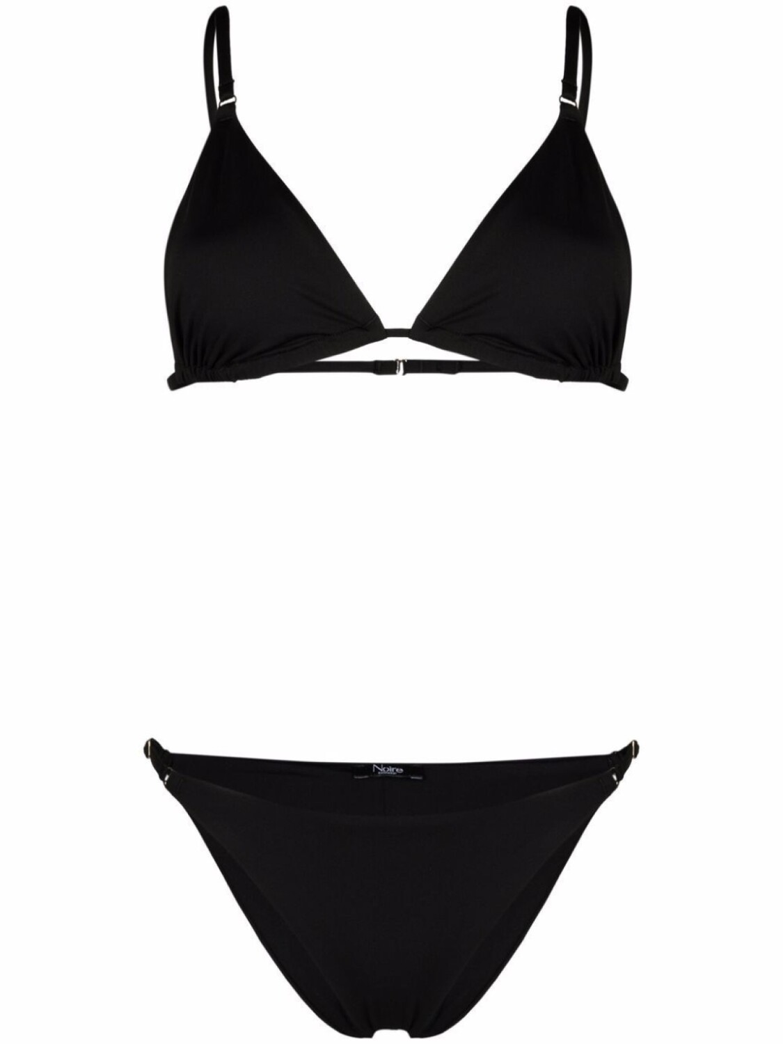 

Noire Swimwear бикини с треугольными чашками, черный