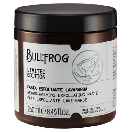 

Отшелушивающая паста для мытья бороды 250 мл Bullfrog