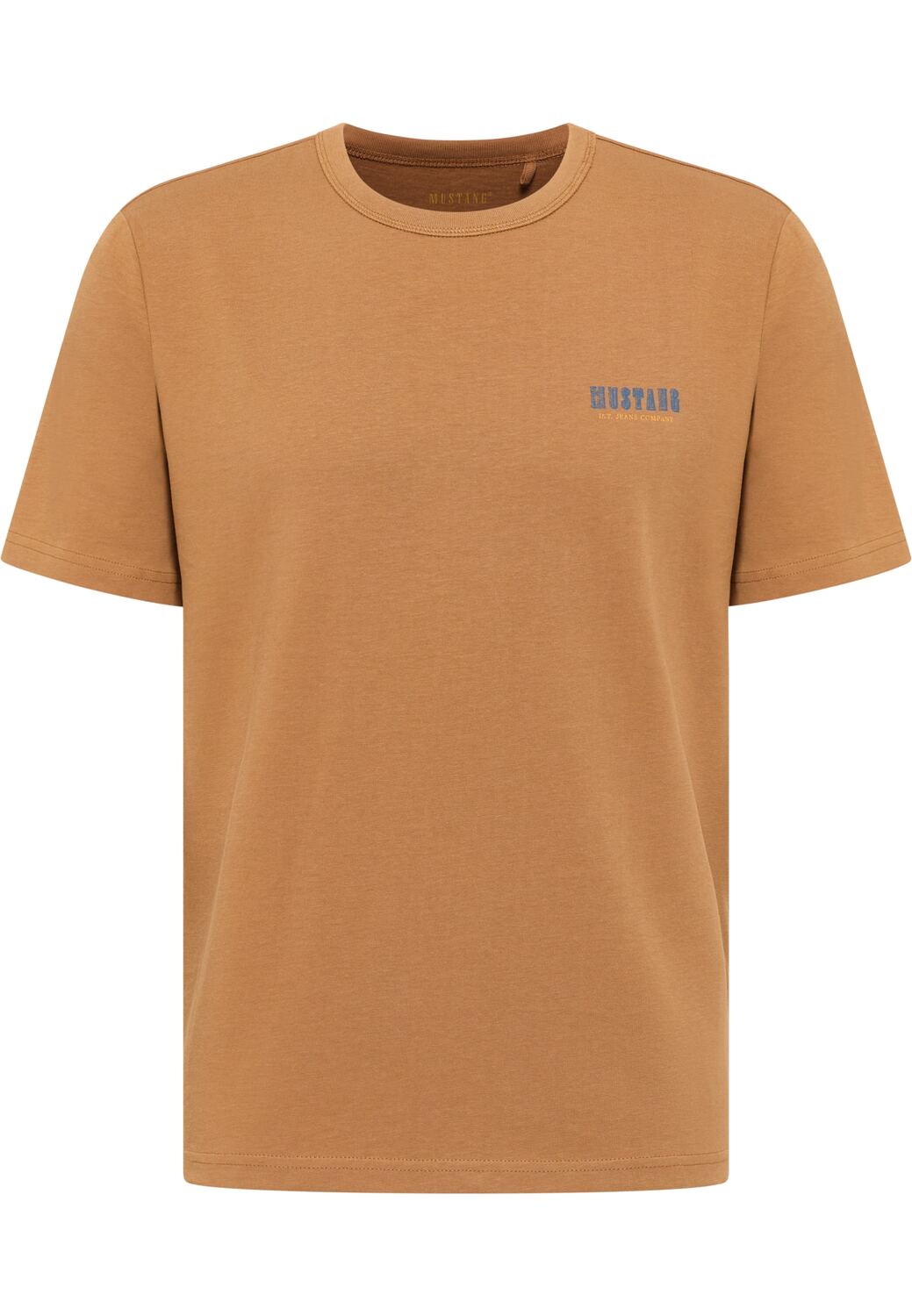 

MUSTANG Футболка 'Style Austin' в светло-коричневом цвете