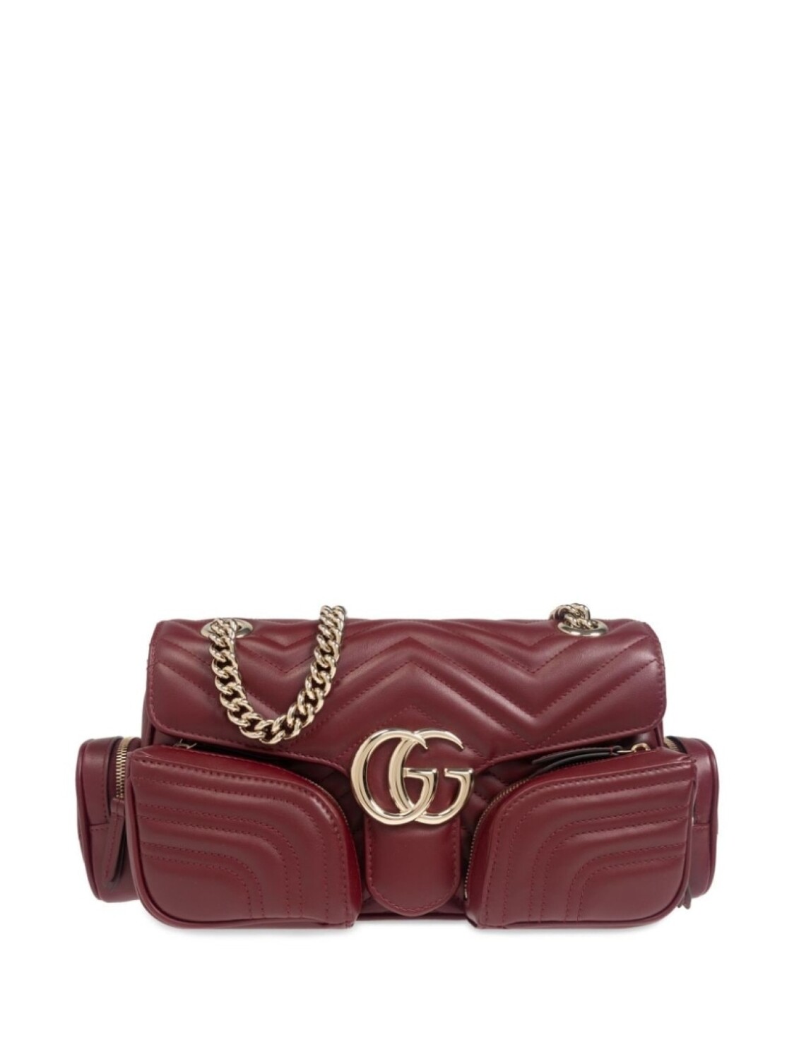 

Маленькая сумка Gucci GG Marmont, красный