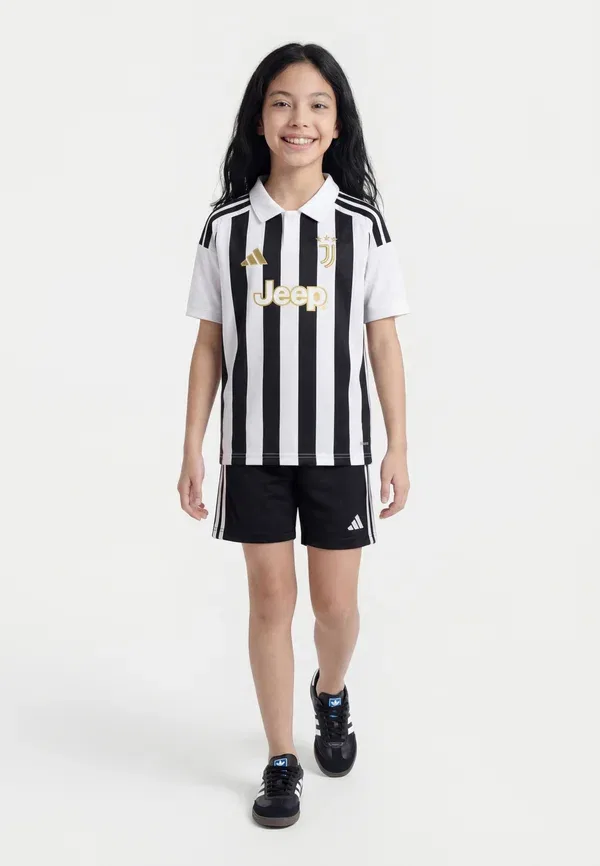 Футболка спортивная домашняя Juventus Adidas Performance, белый/черный