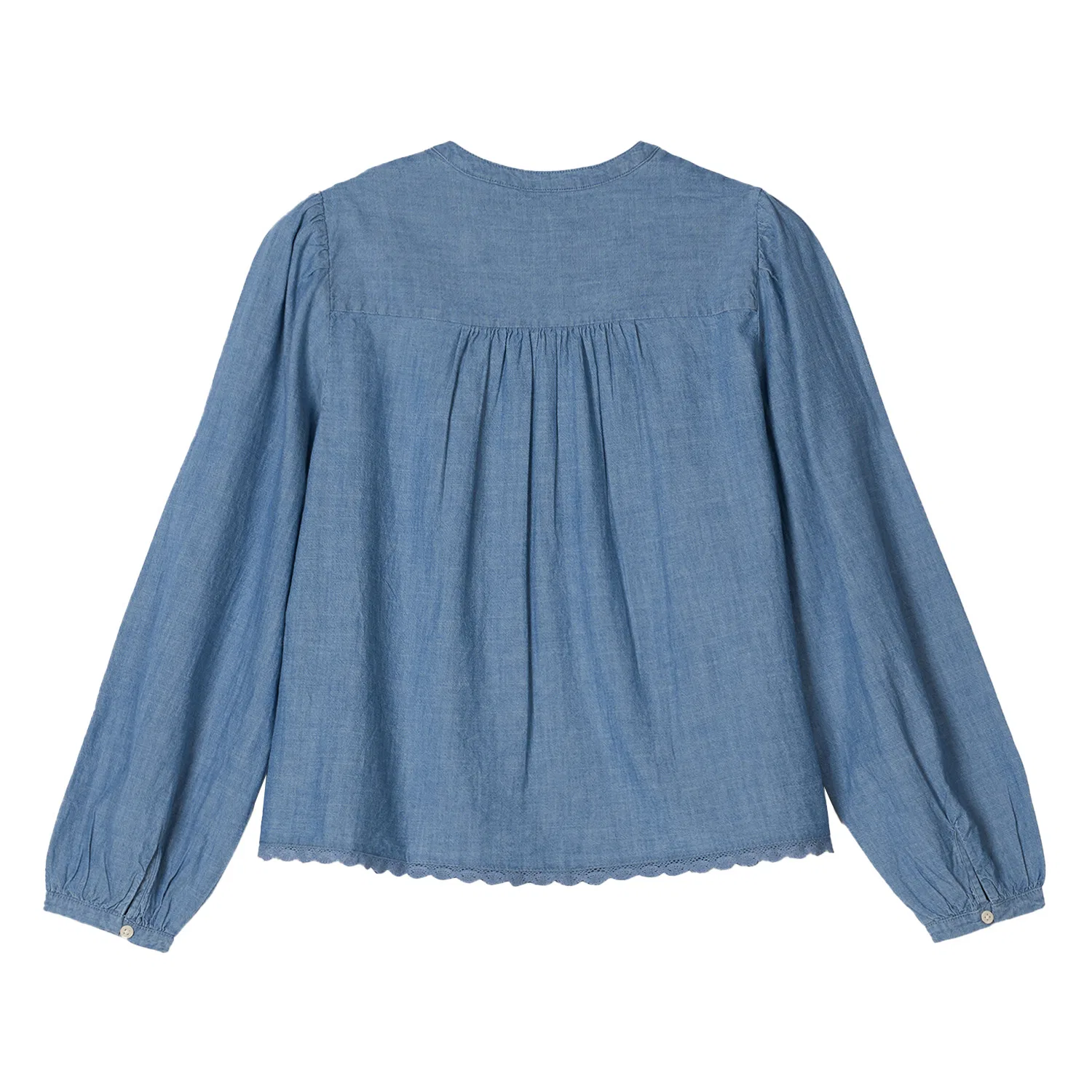 Рубашка женская Blue, круглый вырез Levis — фото 3