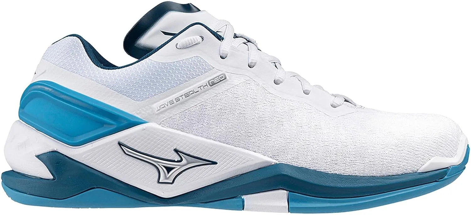 Кроссовки для легкой атлетики Mizuno Wave Stealth Neo унисекс, белый/синий