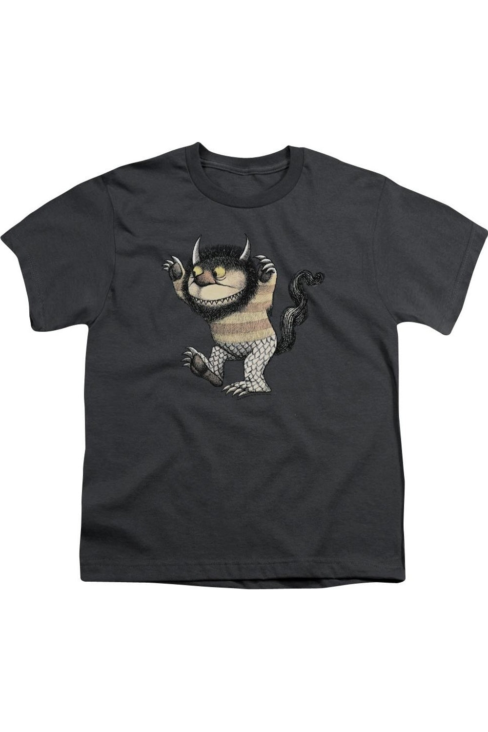 

Футболка с коротким рукавом для детей Where The Wild Things Are Carol Gildan, Charcoal