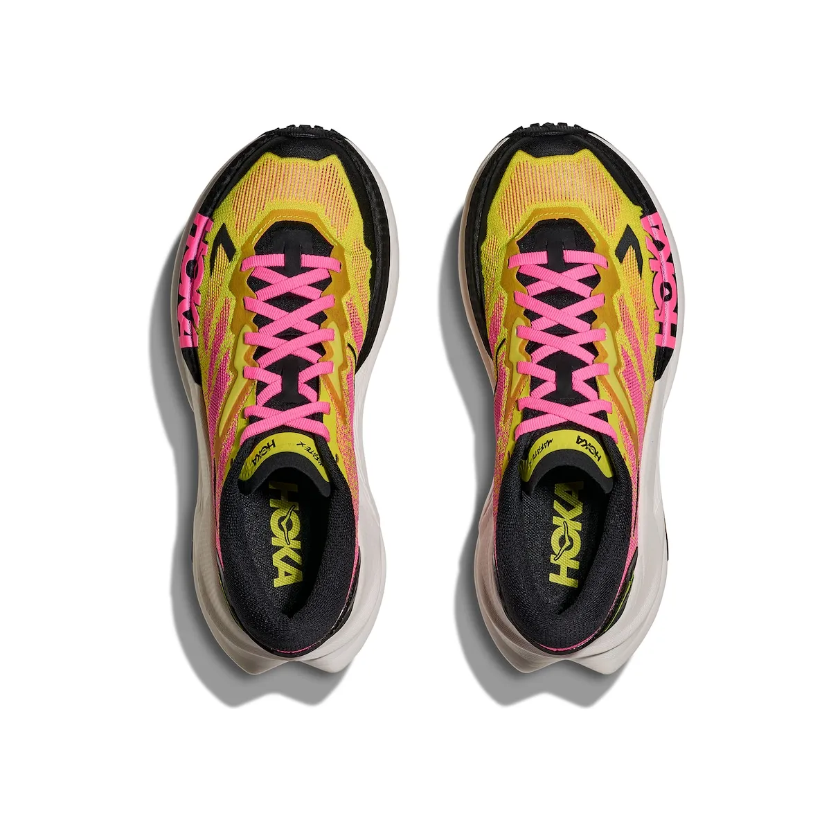 Беговые кроссовки для женщин MAFATE X Hoka, розовый — фото 2