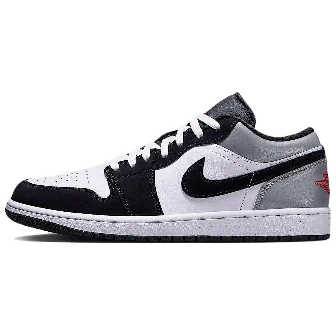 

Jordan Кроссовки 1 Low Se White Fire Red Black Matte Silver