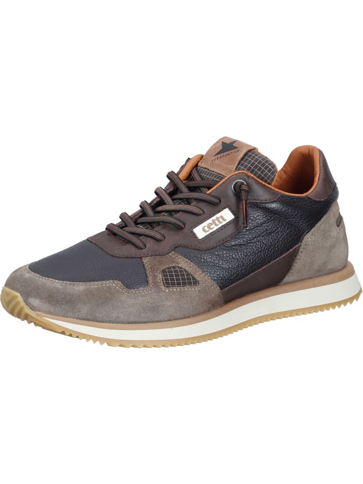 

Низкие кеды цвета анте напа мока Cetti