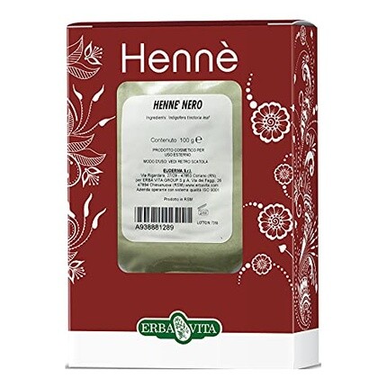 

Краска для волос Hennè нейтральная 100г Эрдорита Erba Vita