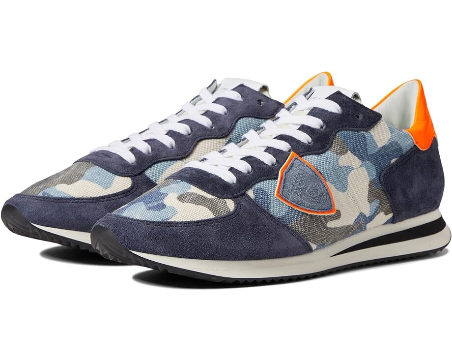 

Кроссовки Philippe Model TRPX Sneaker, цвет Camouflage Neon/Bleu Orange