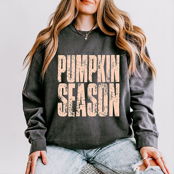 

Свитшот женский легкий, окрашенный в массе, с эффектом потертости Pumpkin season stacked distressed Simply Sage Market, Pepper, Зеленый, Свитшот женский легкий, окрашенный в массе, с эффектом потертости Pumpkin season stacked distressed Simply Sage Market
