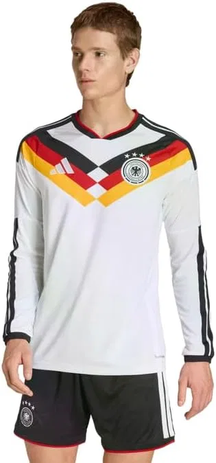 Мужская футболка adidas Germany 26 Home Replica с длинным рукавом — фото 2