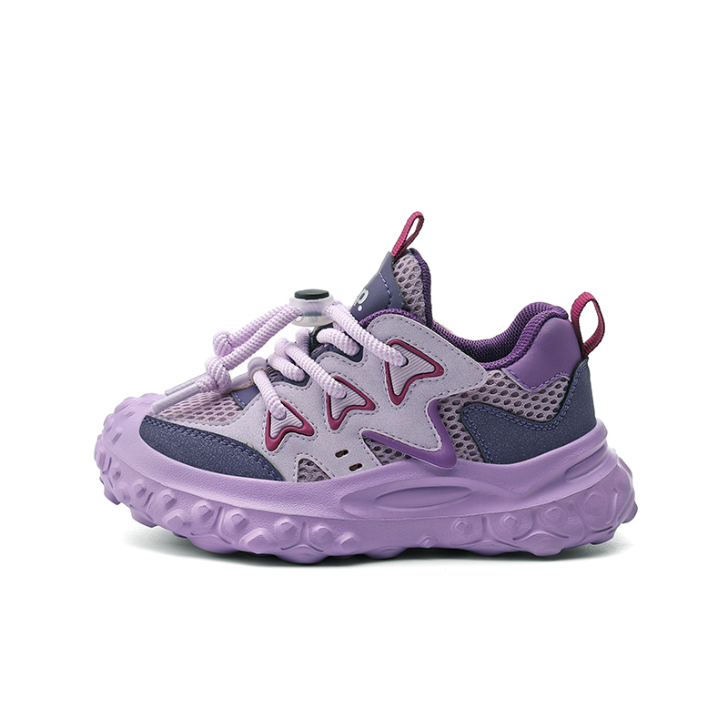 

Jeep Износостойкие амортизирующие детские беговые кроссовки low-top фиолетовые kids'