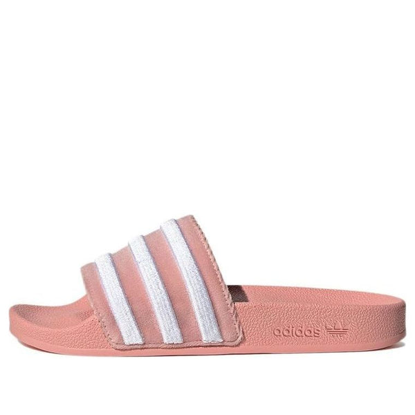 Тапочки adilette слайд Adidas, лиловый