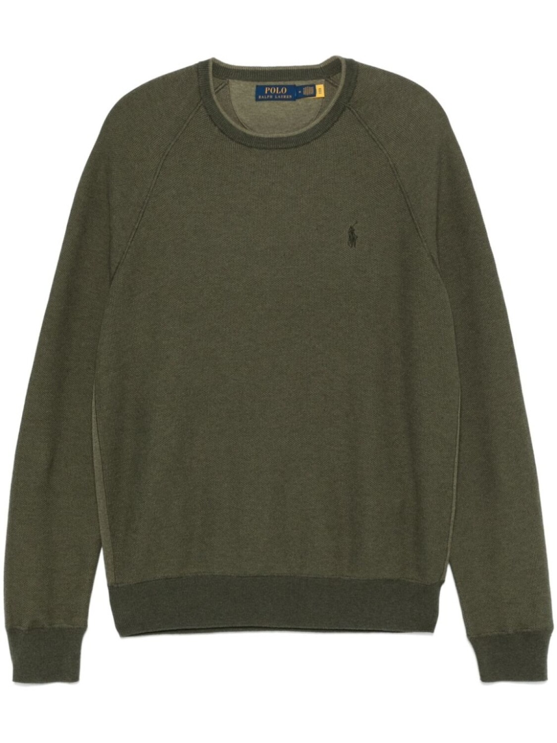 

Polo Ralph Lauren свитер из ткани пике, зеленый