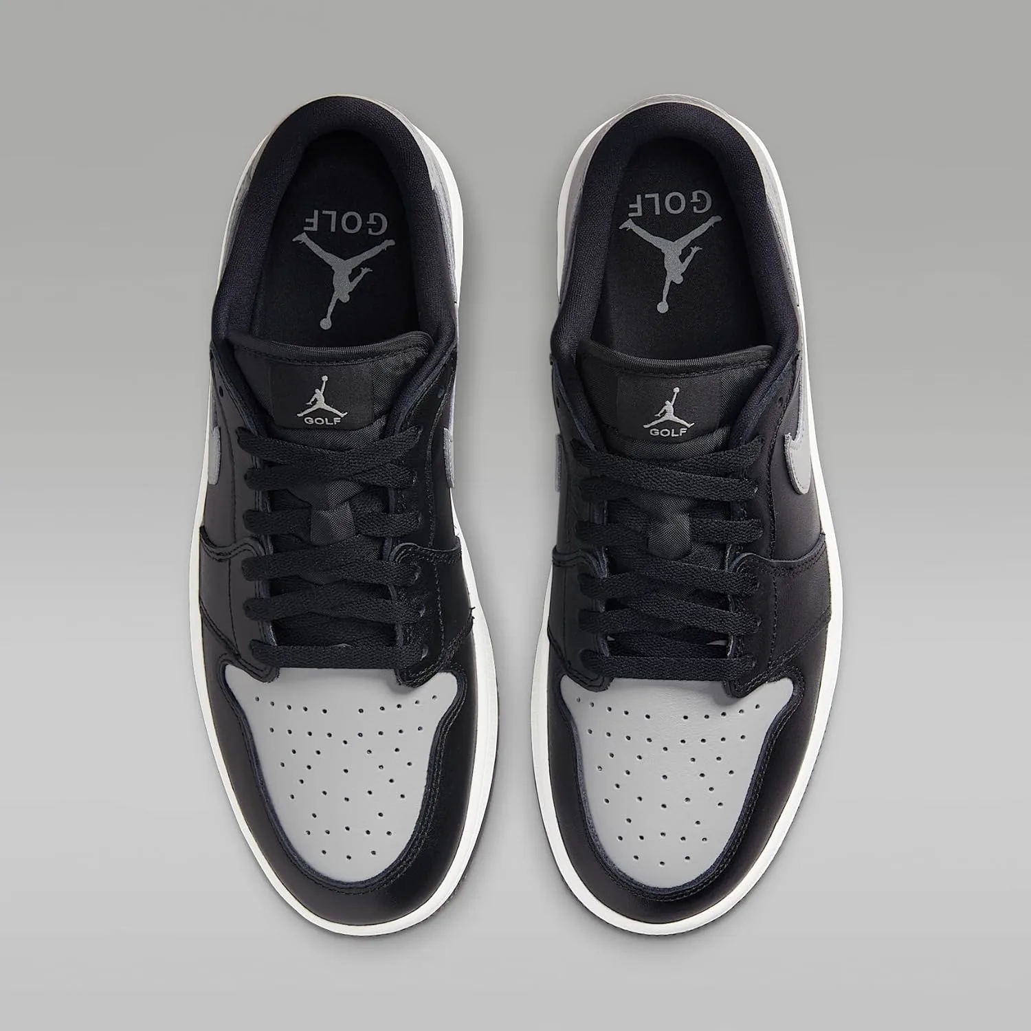 Кроссовки Jordan Mens Basketball Nike, серый черный — фото 3
