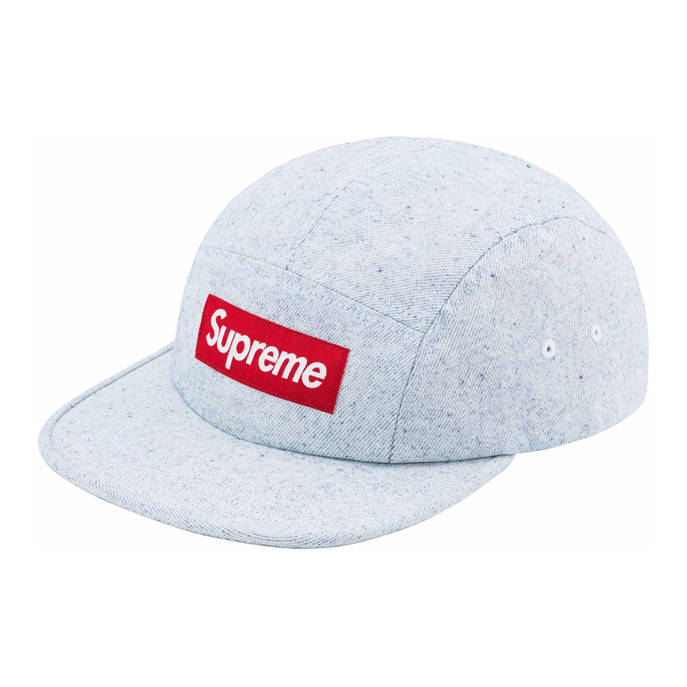 

Кепка из джинсовой ткани с покрытием Supreme