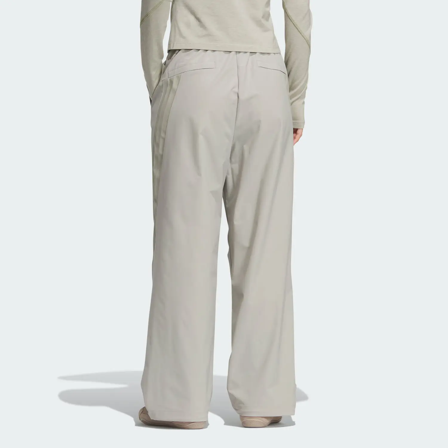 Брюки FUTURE STYLE TRACKSUIT BOTTOMS Casual женские Adidas, Sesame Earth — фото 4