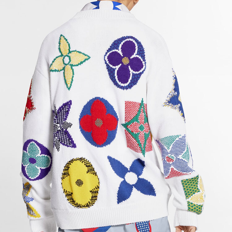 Новые квартальные продукты LV Sweater Men Louis Vuitton, цвет Come with Original Gift Bag — фото 4
