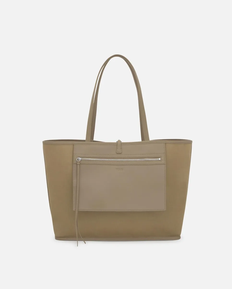 

Большая сумка через плечо Double Way Bear Tous, бежевый