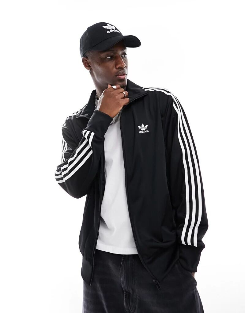

Черная спортивная куртка adidas Originals Firebird