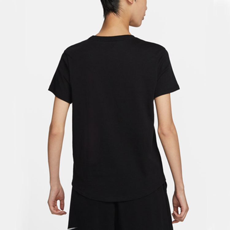 Футболка Nike Sportswear Essentials Logo DX7907-010, черный — фото 4
