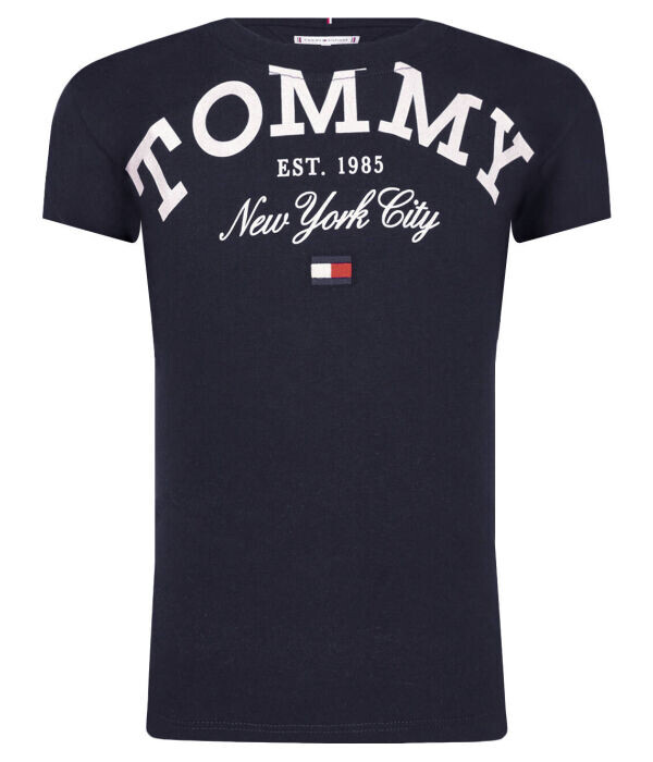 

Футболка Tommy Hilfiger Regular Fit, синий / белый