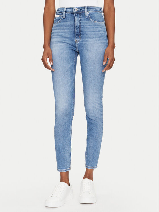 

Джинсы супер узкие J20J225144 Calvin Klein Jeans, синий