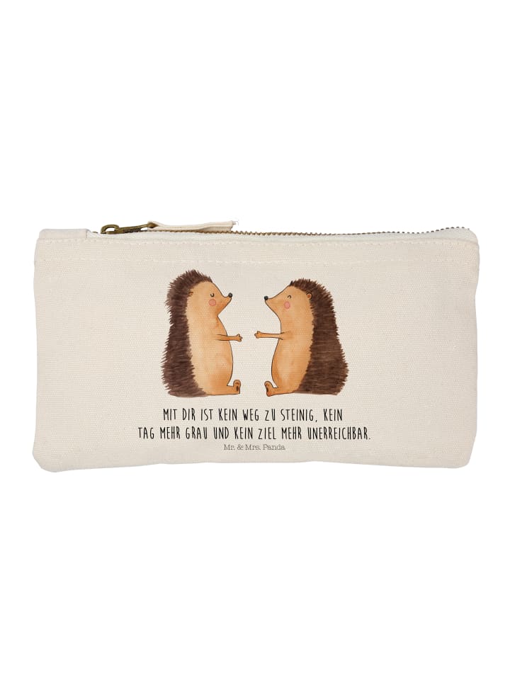 

Mr. & Mrs. Panda Пенал «Любовь к ежикам» с белой надписью