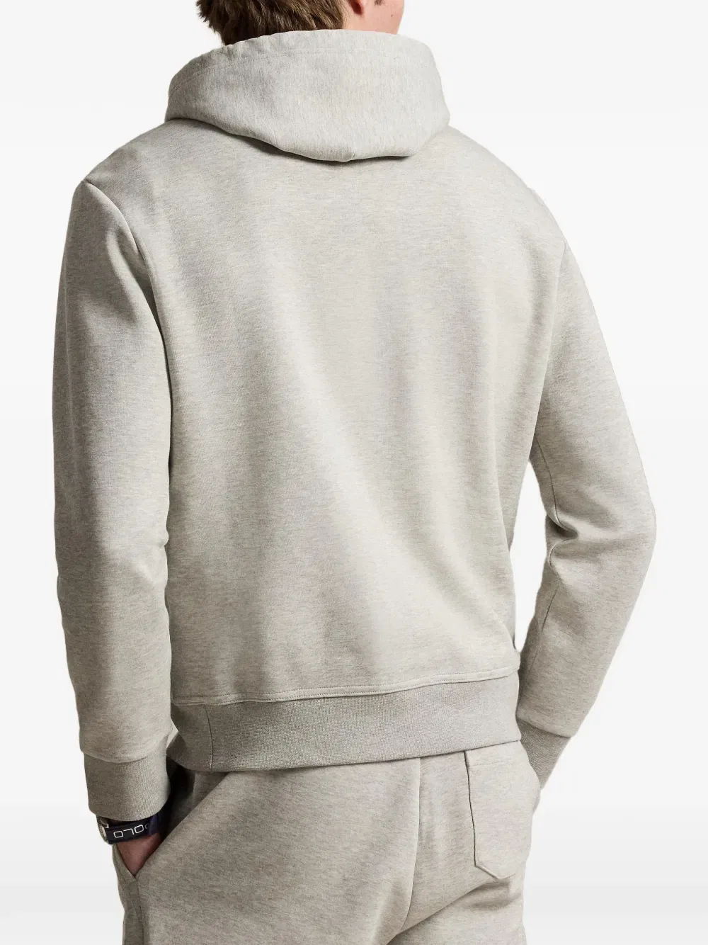 Толстовка с фирменным изображением пони Polo Ralph Lauren, серый — фото 4