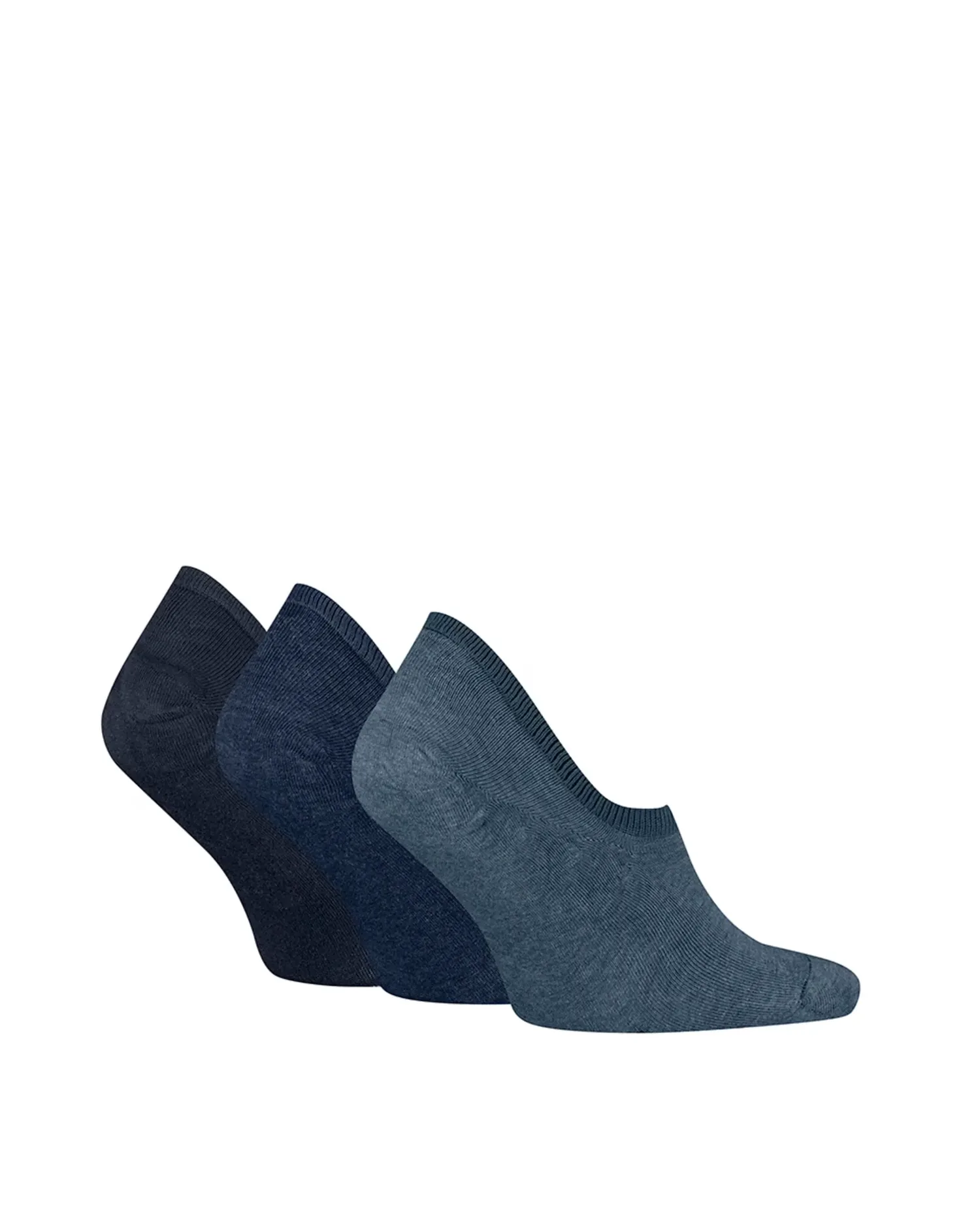 Мужские невидимые носки Calvin Klein (упаковка из 3 штук), Azules