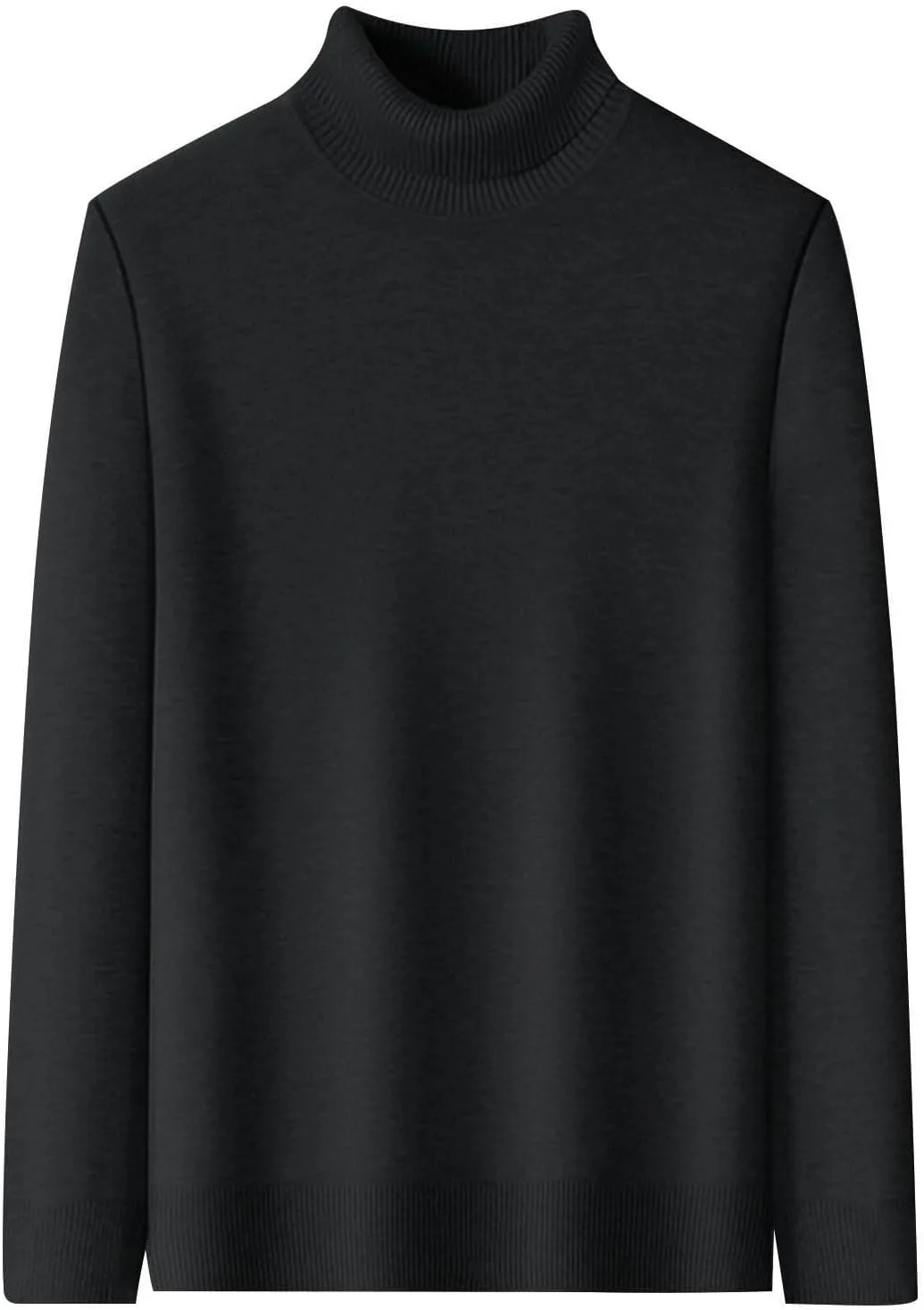 

Мужской базовый слой Slim Fit вязаный пуловер с воротником-стойкой легкий для осени и зимы