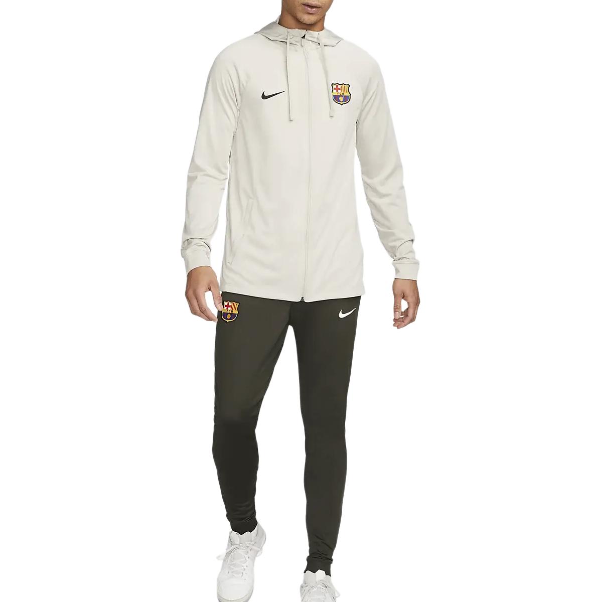 Костюм Strike с капюшоном Футбольная форма Мужской Nike, Песочный+Коричневый — фото 2