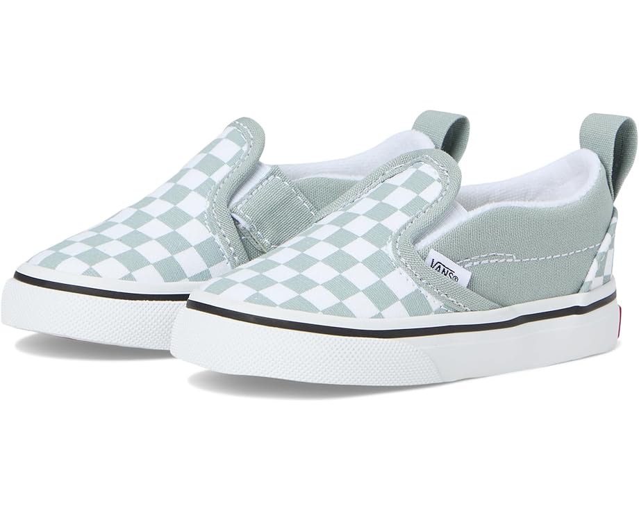 

Кроссовки Vans Kids Slip-On V, цвет Color Theory Checkerboard Pure Grey