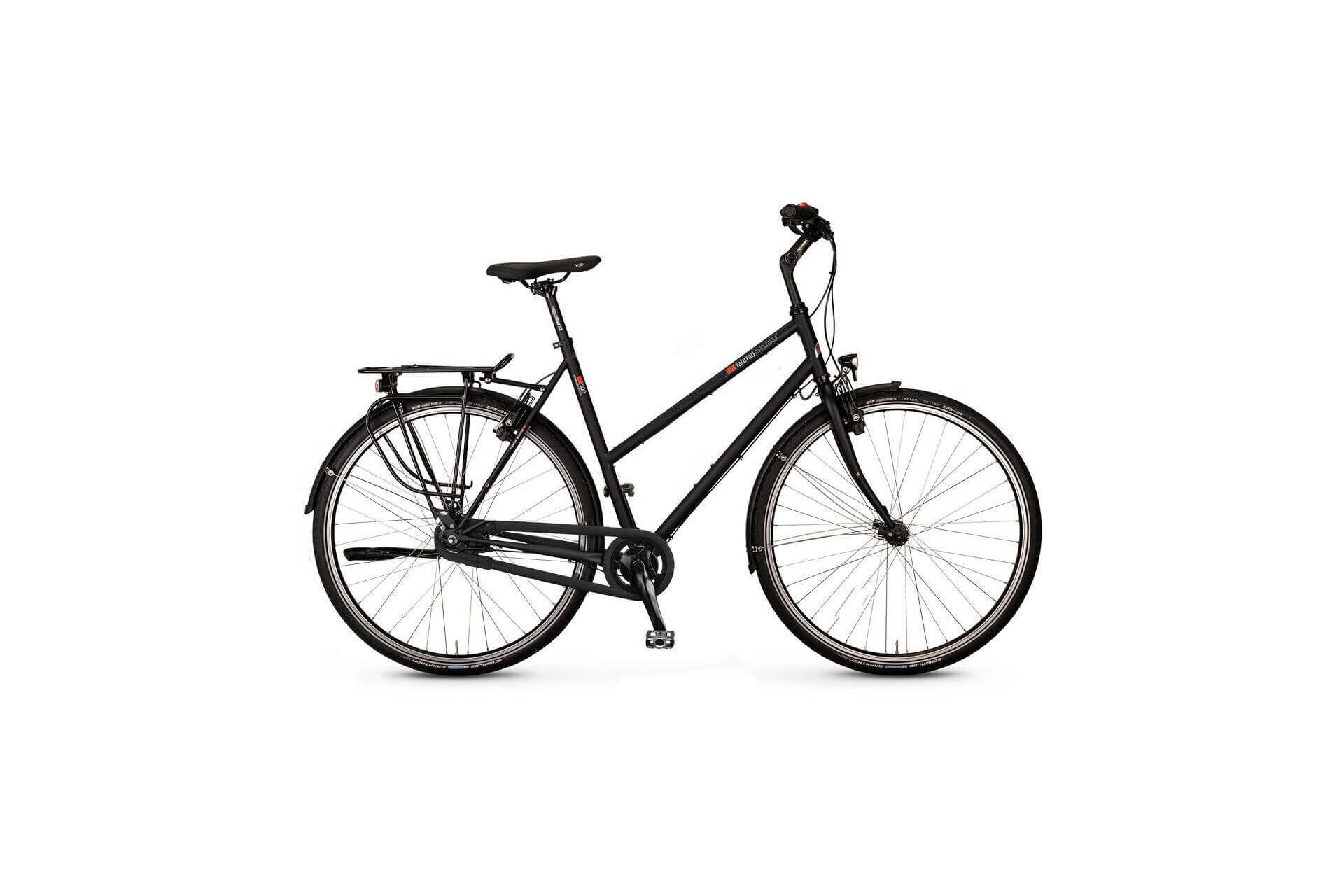 

Городской велосипед Vsf Fahrradmanufaktur T-300 alfine - 28 дюймов - trapez - 2026, schwarz | ebony matt