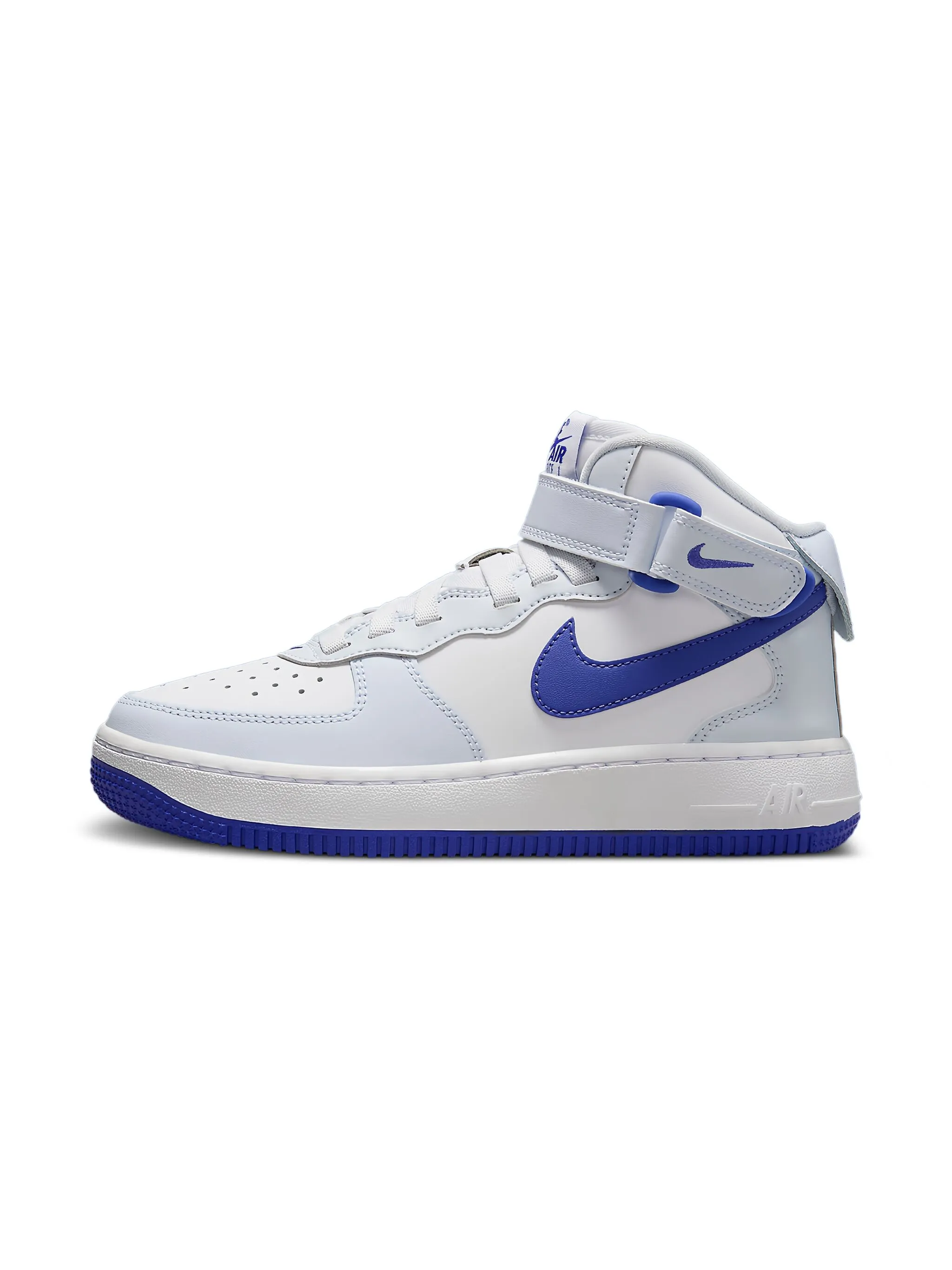 

Кроссовки Air Force 1 Mid Easy Royal Nike Kids, белый
