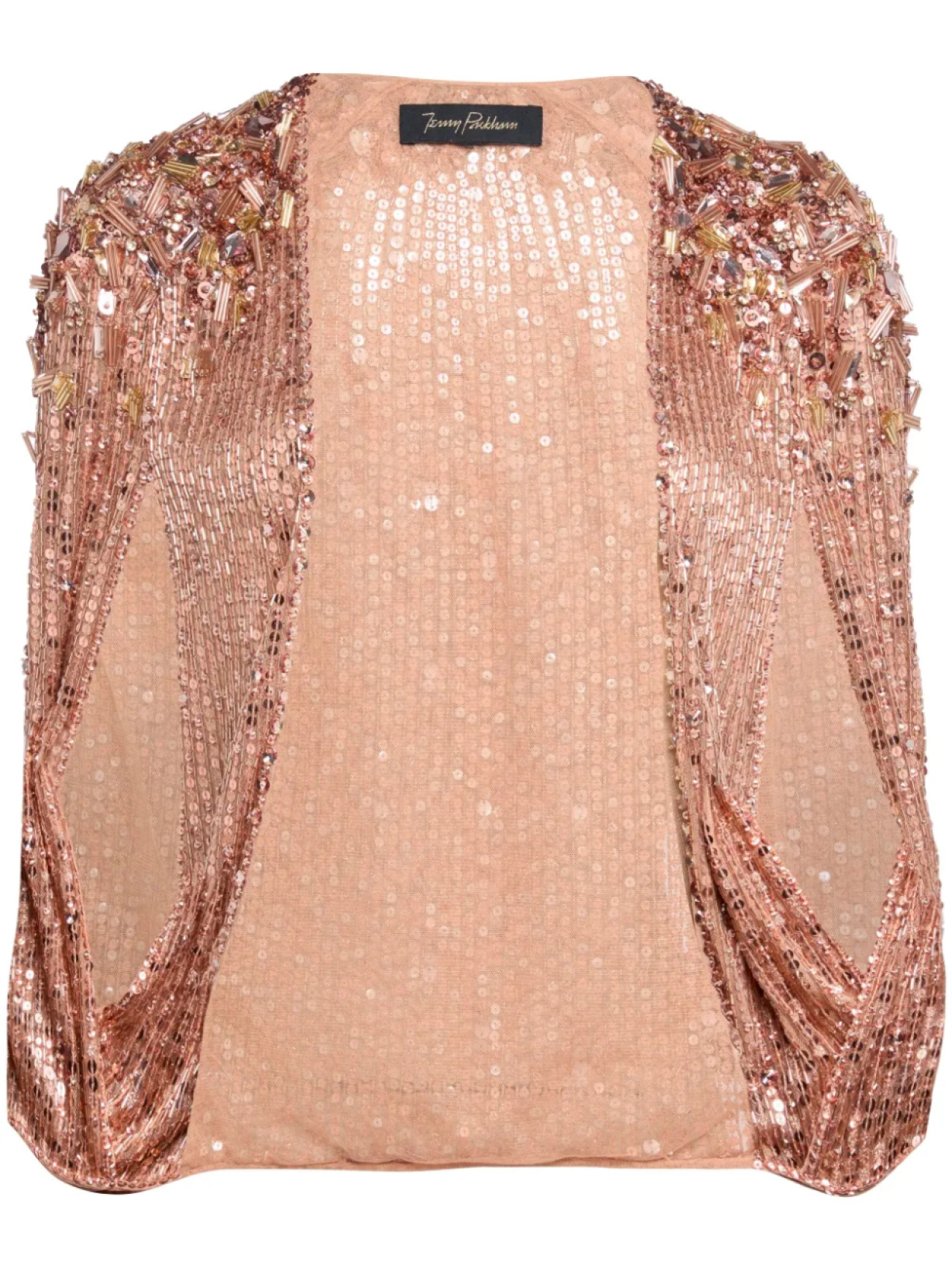 

Jenny Packham куртка Mina, розовый