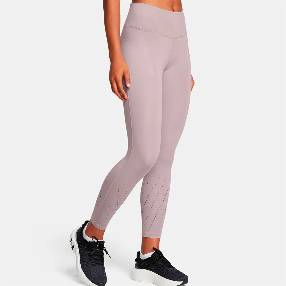 

Тайтсы Under Armour Launch Elite Ankle high waist, серый