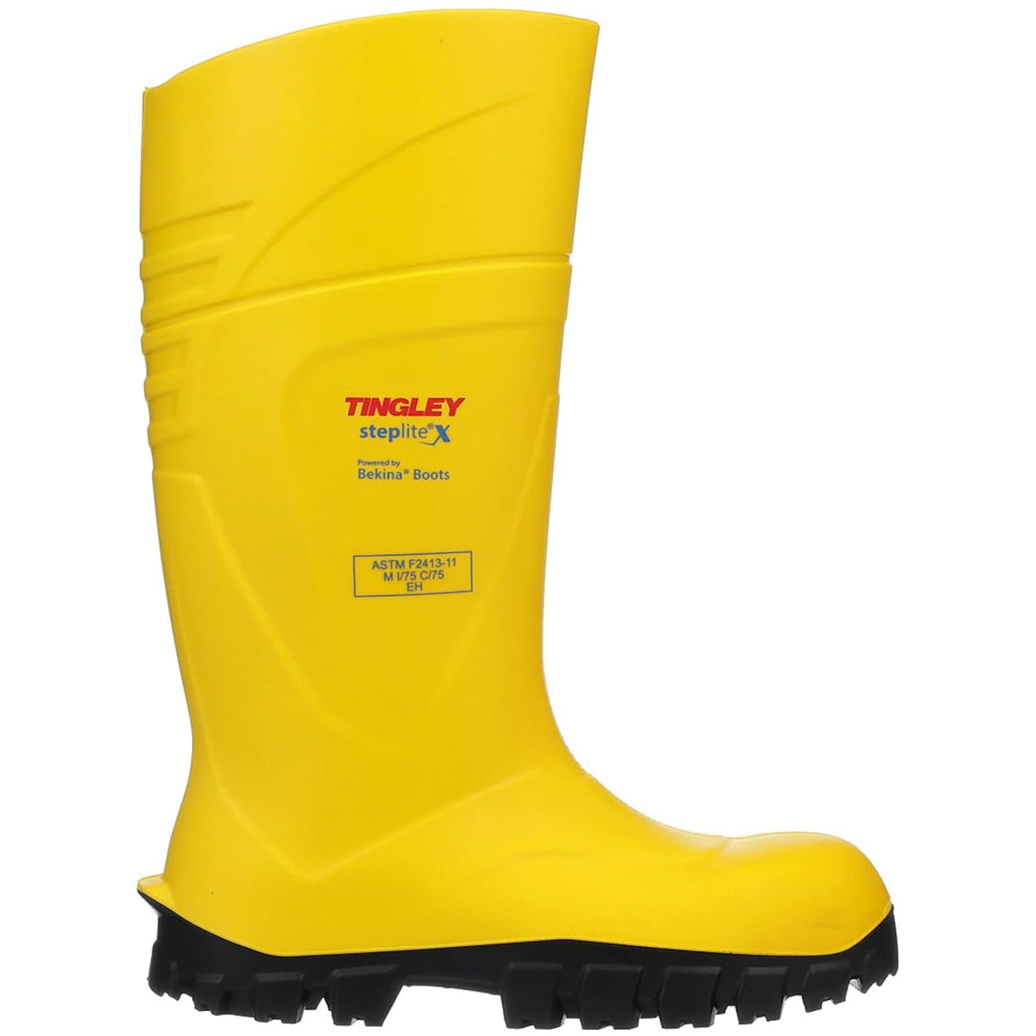 Ботинки Tingley StepLite X Powered by Bekina 77253, мужской размер 12, желто-синие No Brand