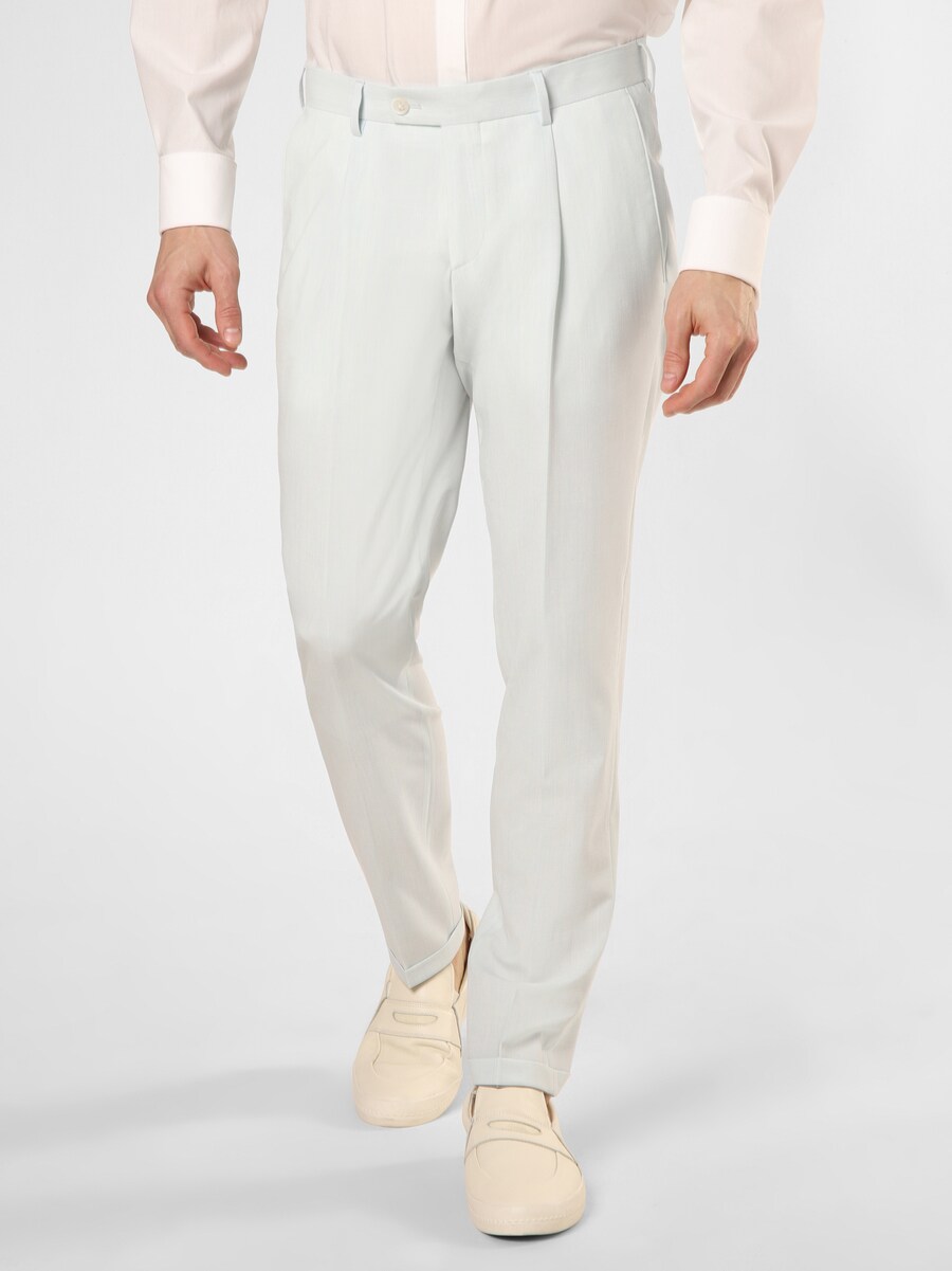 

Узкие брюки со складками спереди Finshley & Harding London Hoxdon, светло-голубой