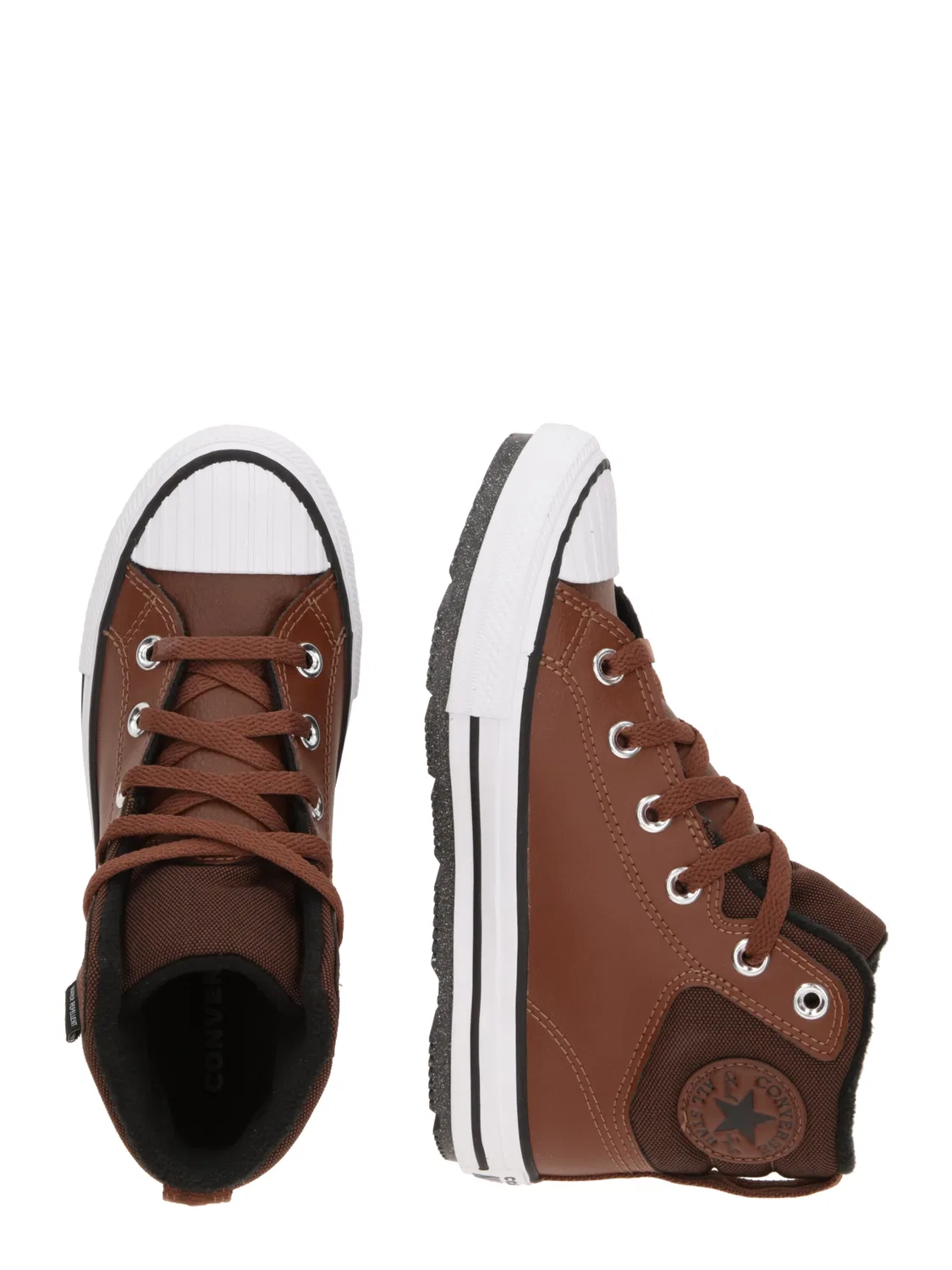 Кроссовки Converse CHUCK TAYLOR ALL STAR BERKSHIR коричневого и темно-коричневого цвета — фото 2