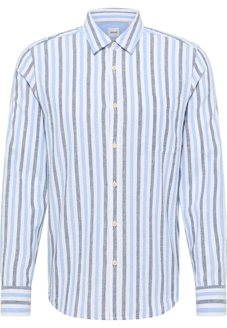 

Рубашка на пуговицах Comfort fit MUSTANG Rawlins, синий