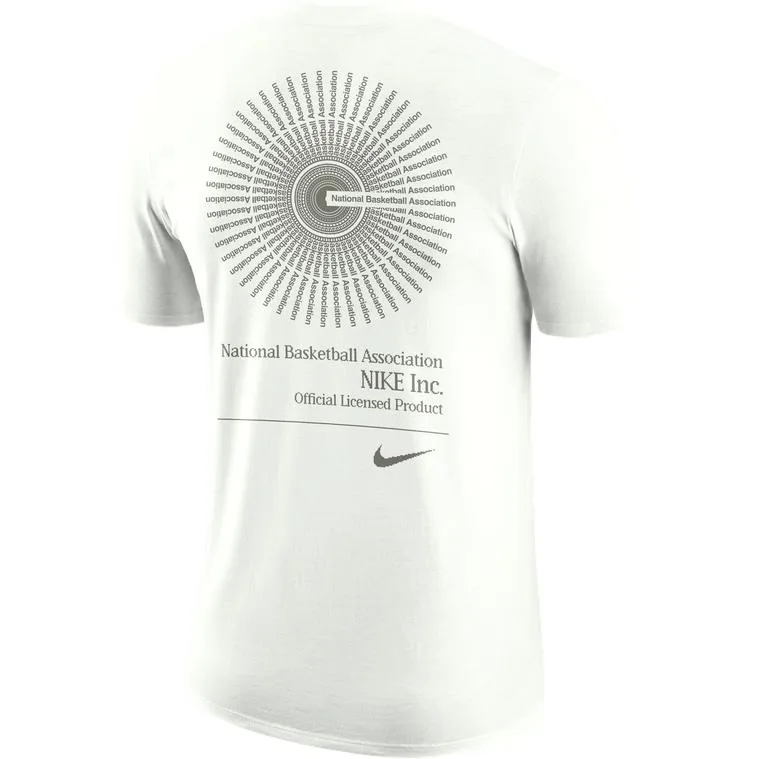 Nike Футболка мужская NBA Mountain Peak белая — фото 4