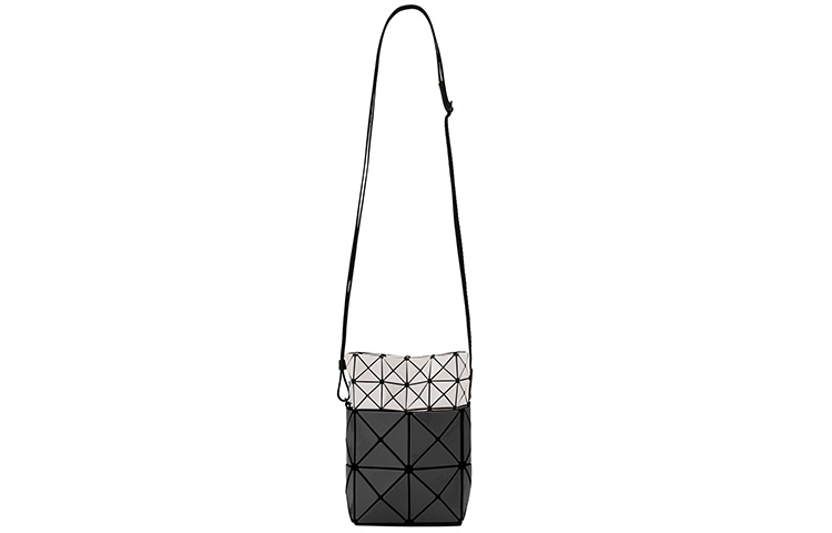 

ISSEY MIYAKE Сумка через плечо Lucent Nest из винилхлоридной смолы, женская, темно-серого цвета