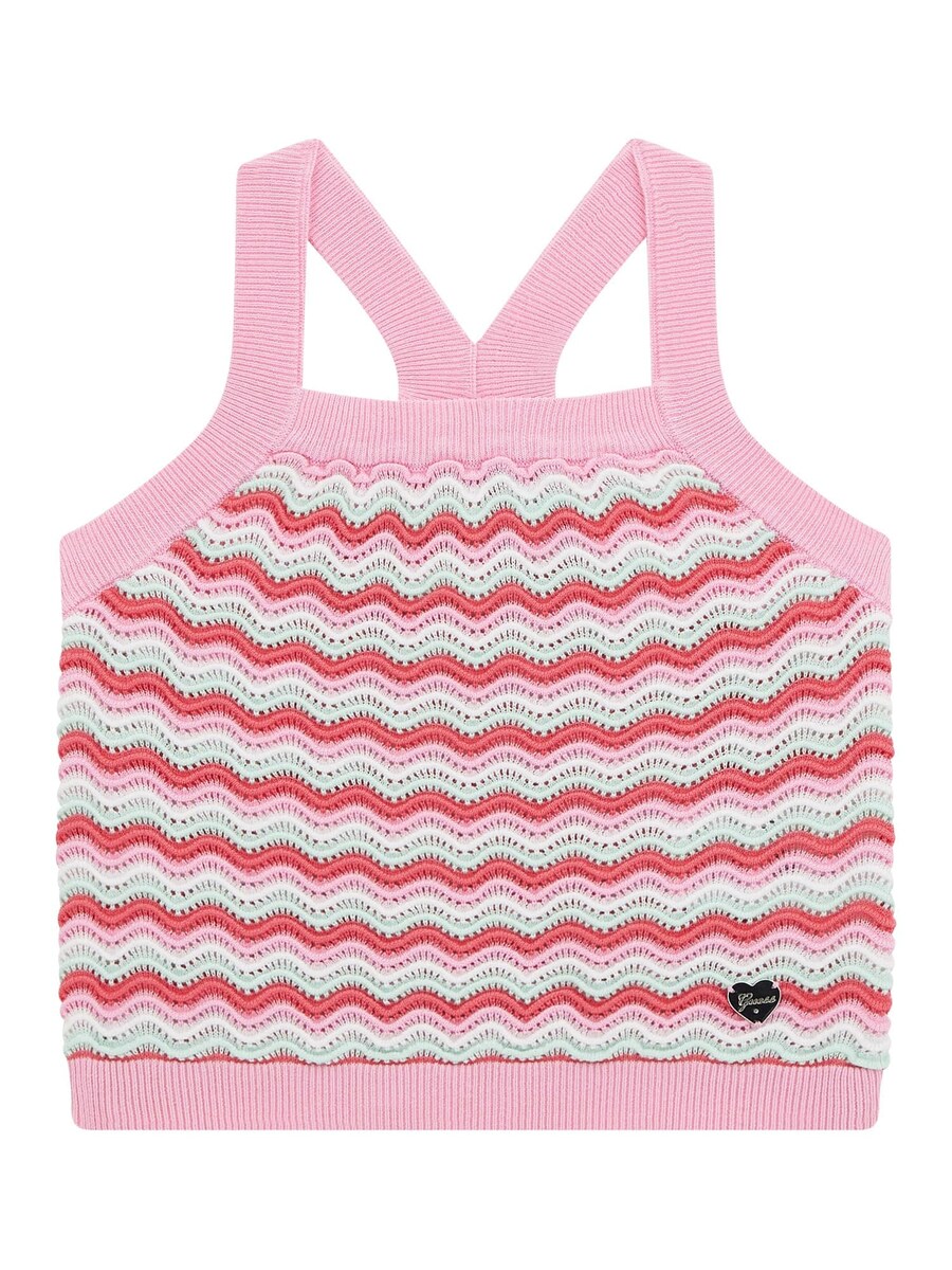 

Топ GUESS, цвет Pink/Rose