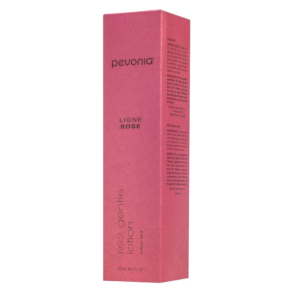 Pevonia Ligne Rose RS2 Gentle Lotion для лица и шеи - уход при розацеа, уменьшение покраснений, восстановление чувствительной кожи, 118 мл, red — фото 2
