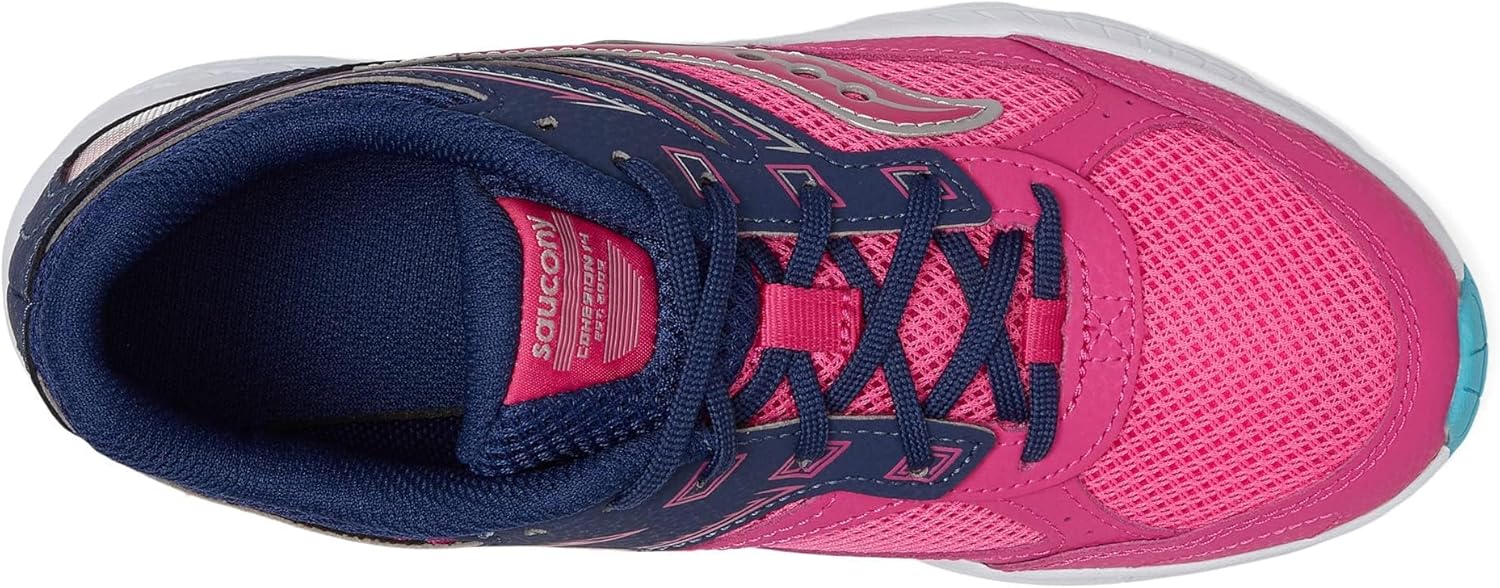 Кроссовки Saucony, синий/розовый/темно-синий — фото 2