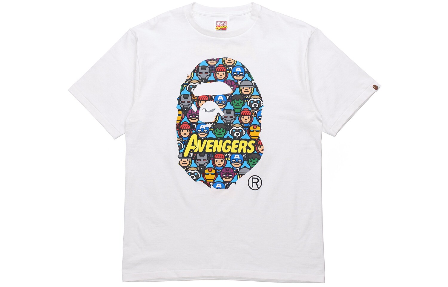 

Marvel X BAPE Marvel Футболка мужская A Bathing Ape