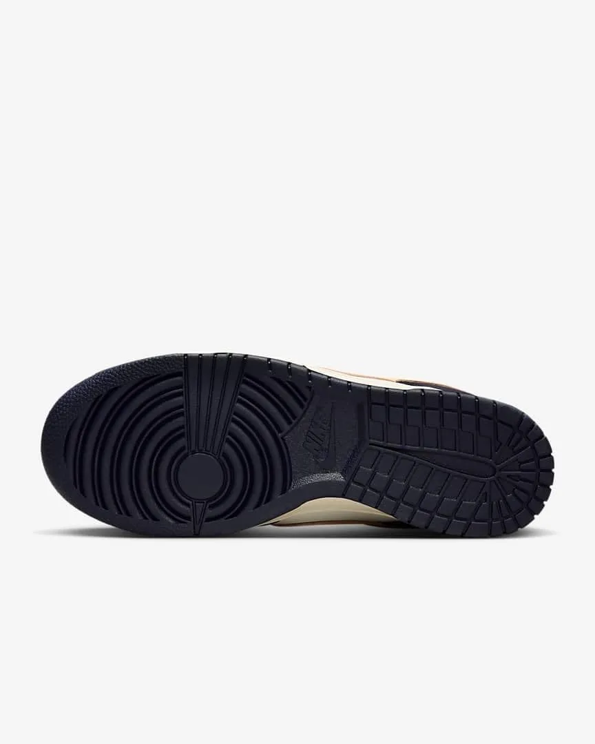 Мужские кроссовки Nike Dunk Low Retro (FV8106-181, Sail/Coconut Milk/Purple Ink/Melon Tint), фиолетовый — фото 2