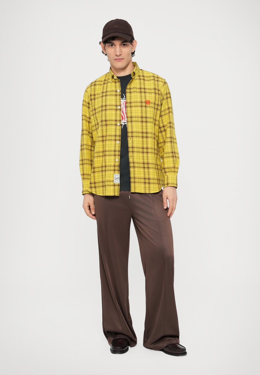 

Блуза Aries OVERDYED CLASSIC PLAID SHIRT UNISEX, Yellow