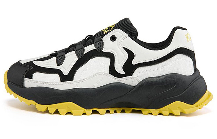 

Кроссовки Kappa Casual Shoes Unisex Low-Top White Black Yellow